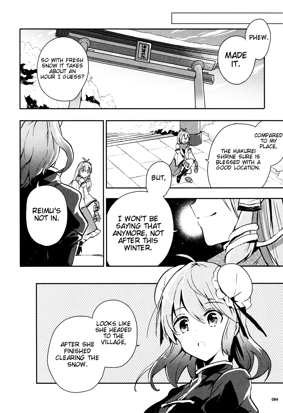Touhou Ibarakasen - Wild and Horned Hermit Chapter 38 page 6 - Chapter 38: Shrine as Sacred Ground