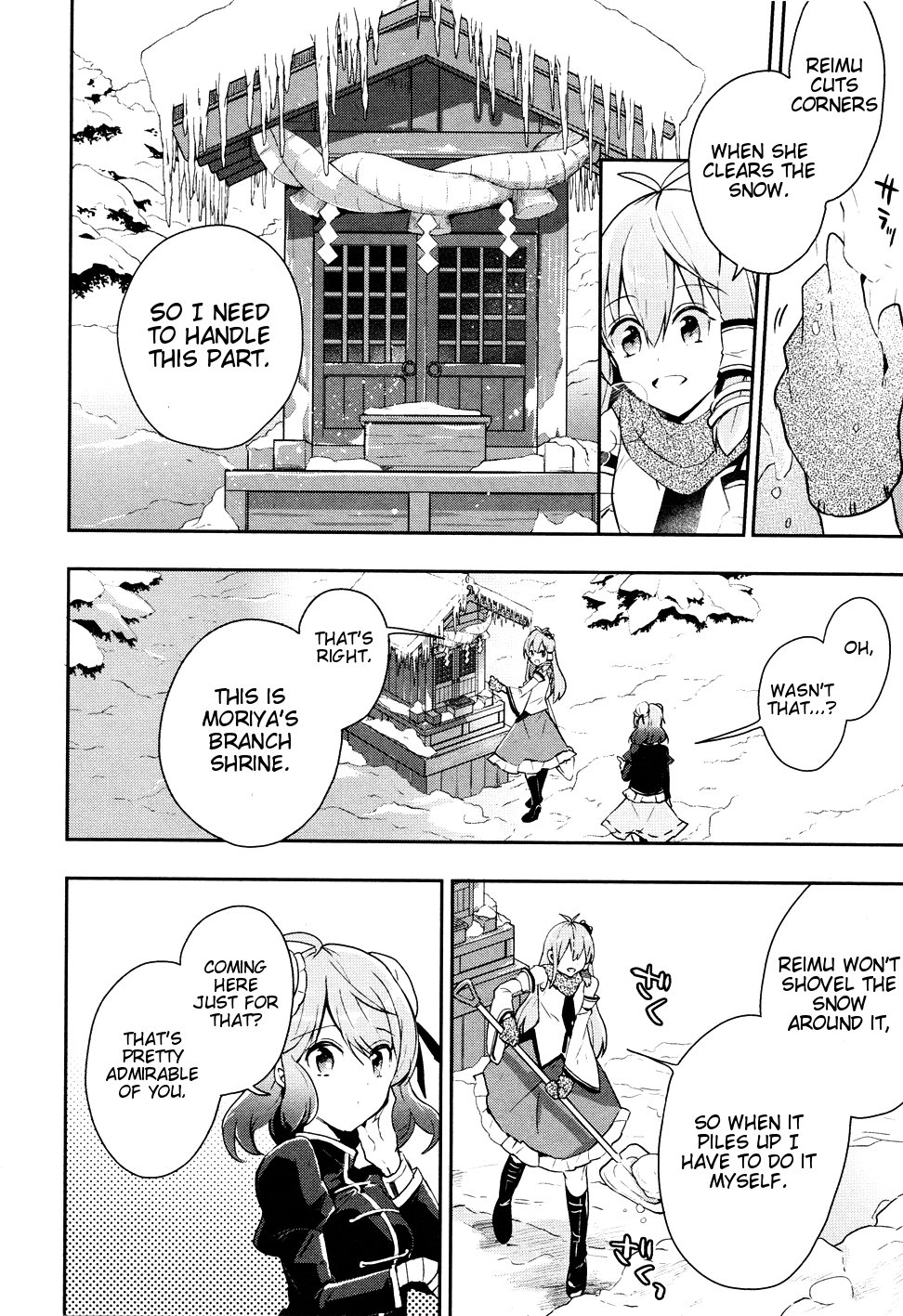 Touhou Ibarakasen - Wild and Horned Hermit Chapter 38 page 8 - Chapter 38: Shrine as Sacred Ground