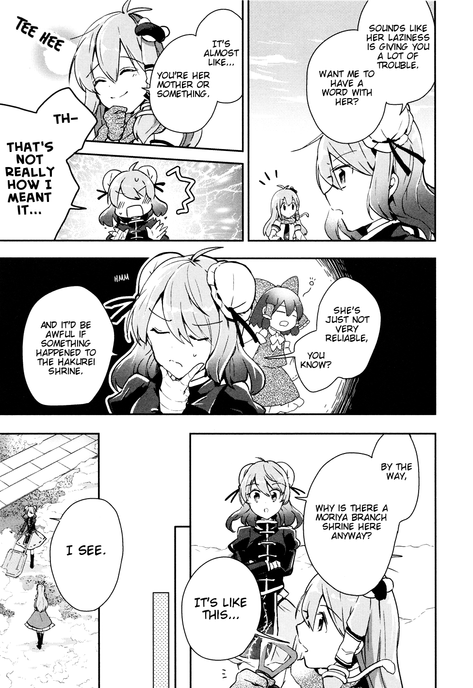 Touhou Ibarakasen - Wild and Horned Hermit Chapter 38 page 9 - Chapter 38: Shrine as Sacred Ground