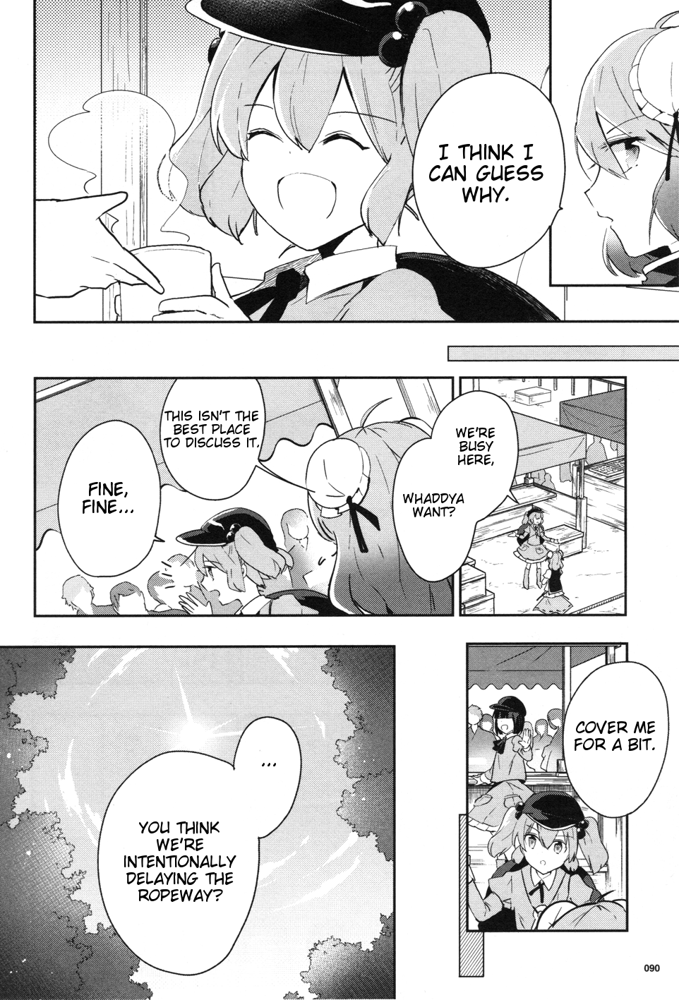 Touhou Ibarakasen - Wild and Horned Hermit Chapter 39 page 12 - Chapter 39: Because Youkai Mountain is There