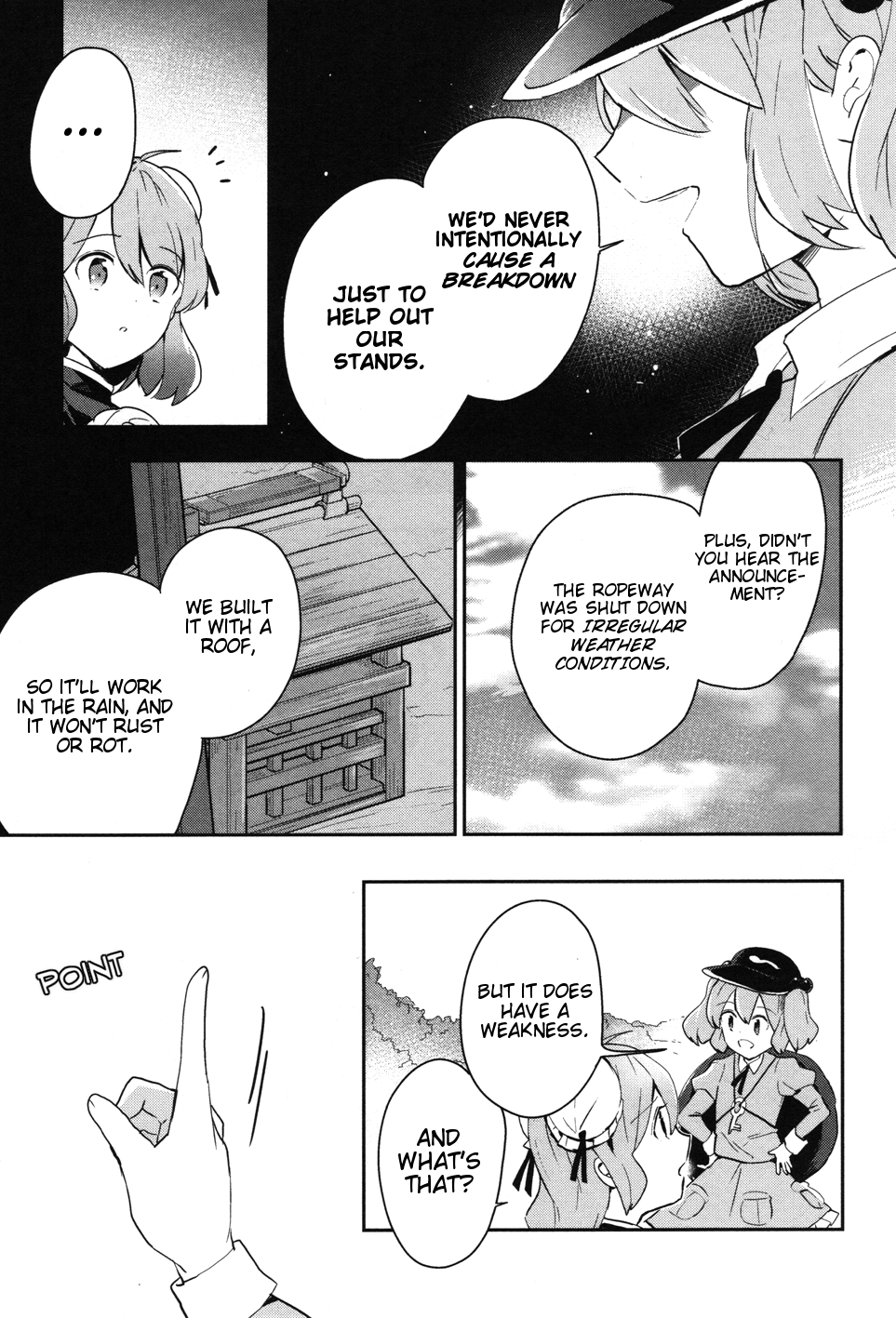 Touhou Ibarakasen - Wild and Horned Hermit Chapter 39 page 15 - Chapter 39: Because Youkai Mountain is There