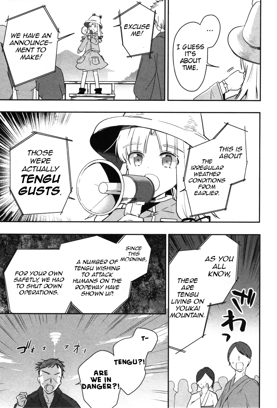 Touhou Ibarakasen - Wild and Horned Hermit Chapter 39 page 19 - Chapter 39: Because Youkai Mountain is There