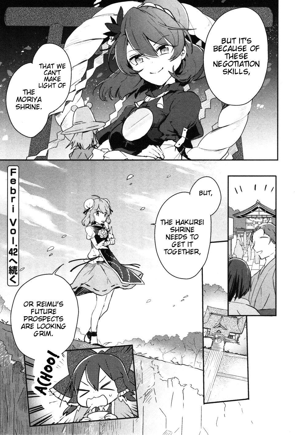 Touhou Ibarakasen - Wild and Horned Hermit Chapter 39 page 27 - Chapter 39: Because Youkai Mountain is There