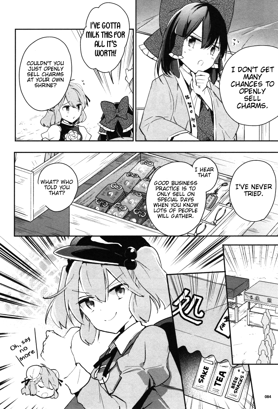 Touhou Ibarakasen - Wild and Horned Hermit Chapter 39 page 6 - Chapter 39: Because Youkai Mountain is There