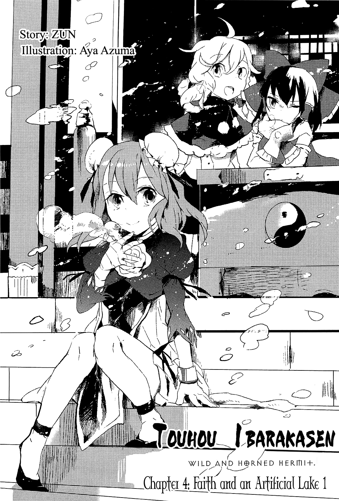 Touhou Ibarakasen - Wild and Horned Hermit Chapter 4 page 1 - Chapter 4: An Artificial Lake of Faith