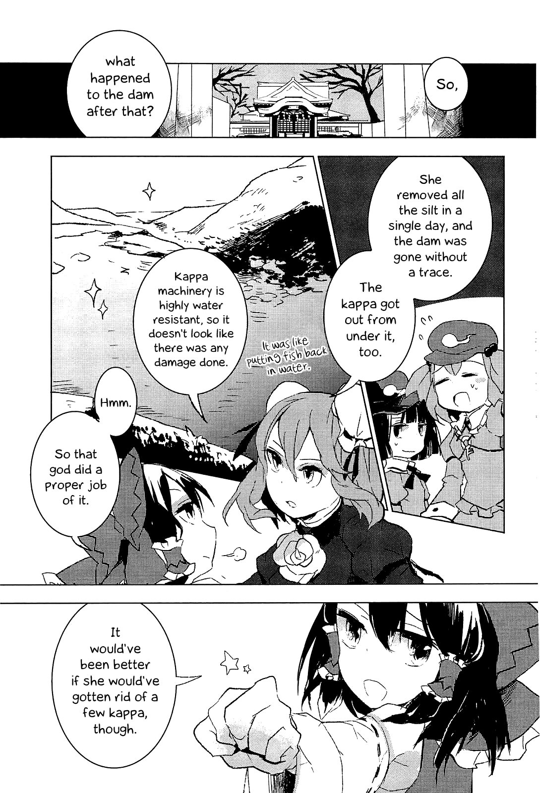 Touhou Ibarakasen - Wild and Horned Hermit Chapter 4 page 11 - Chapter 4: An Artificial Lake of Faith