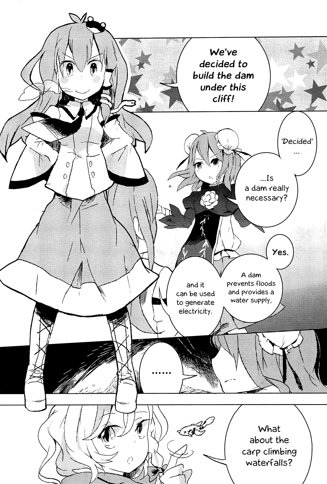 Touhou Ibarakasen - Wild and Horned Hermit Chapter 4 page 14 - Chapter 4: An Artificial Lake of Faith