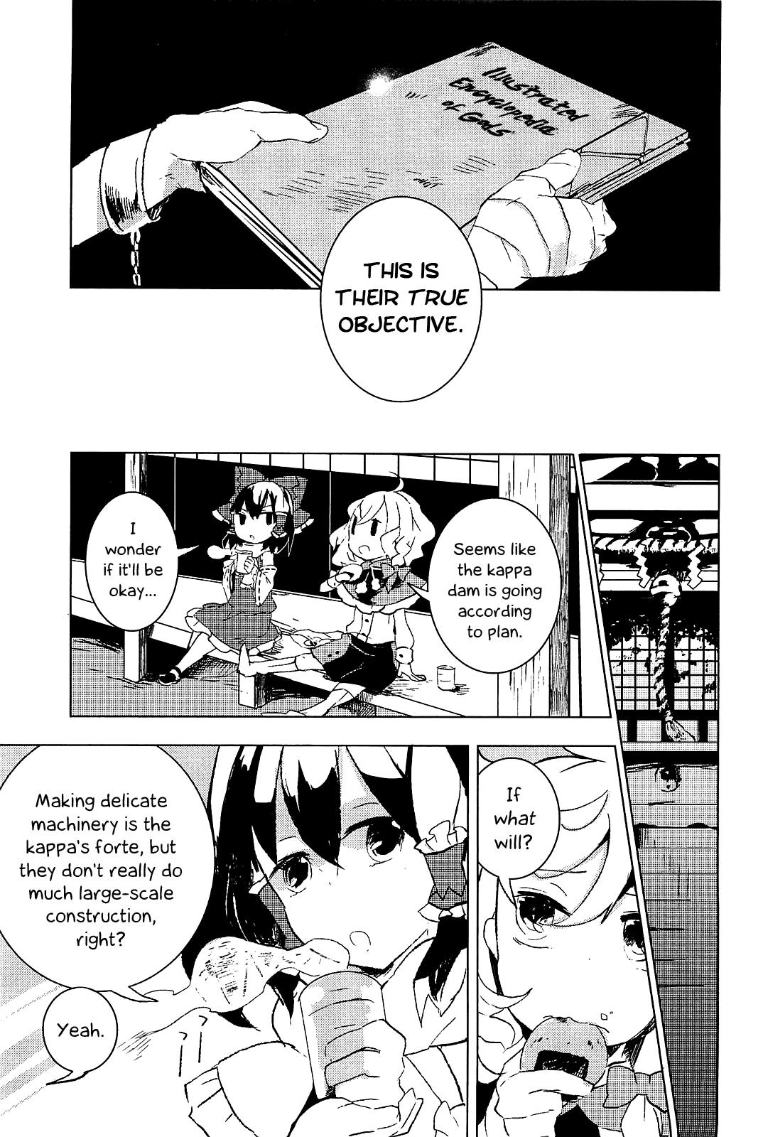 Touhou Ibarakasen - Wild and Horned Hermit Chapter 4 page 17 - Chapter 4: An Artificial Lake of Faith