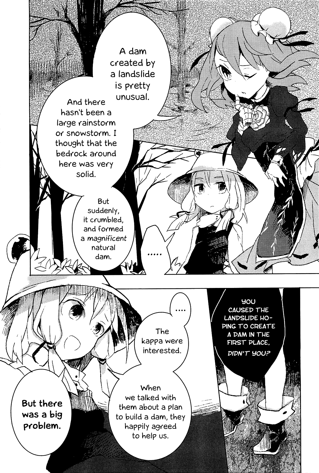 Touhou Ibarakasen - Wild and Horned Hermit Chapter 4 page 23 - Chapter 4: An Artificial Lake of Faith