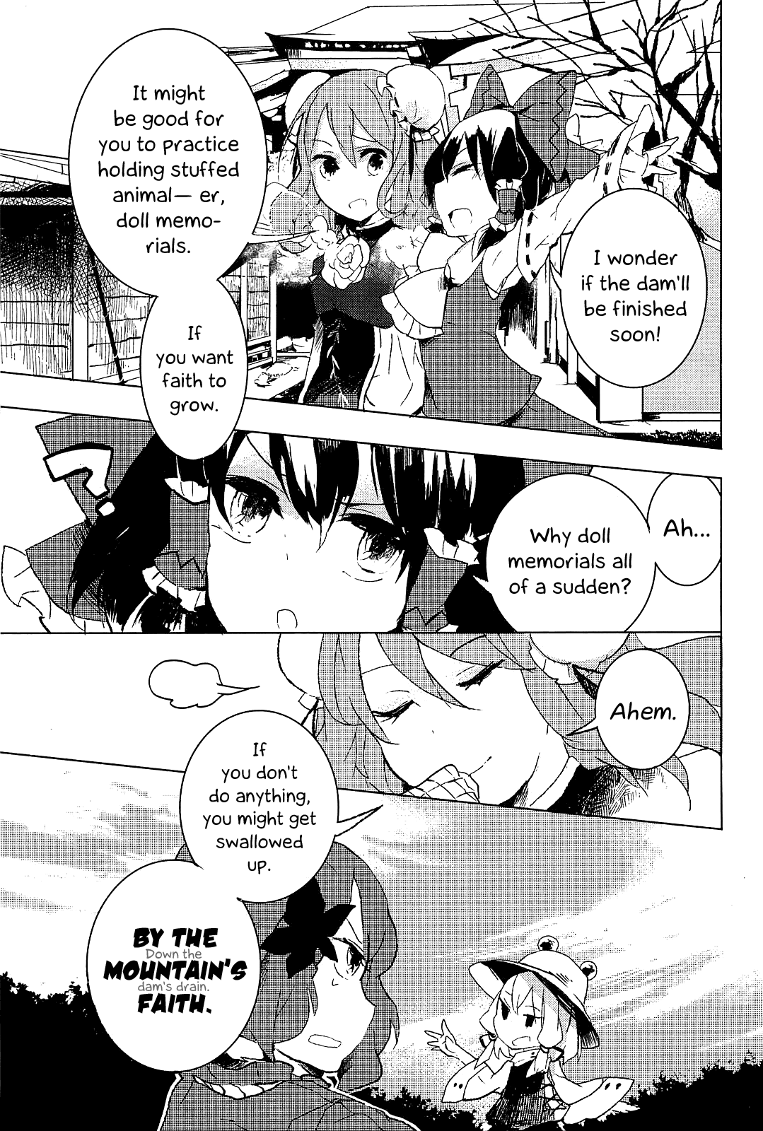 Touhou Ibarakasen - Wild and Horned Hermit Chapter 4 page 27 - Chapter 4: An Artificial Lake of Faith