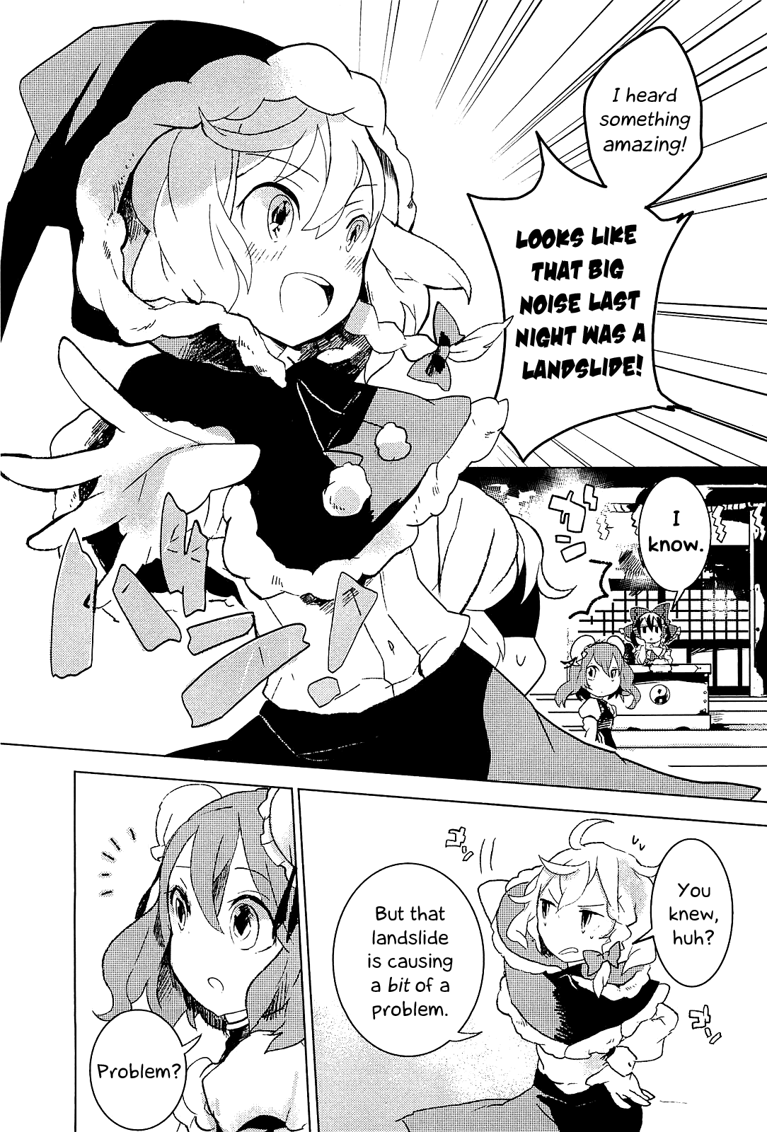 Touhou Ibarakasen - Wild and Horned Hermit Chapter 4 page 3 - Chapter 4: An Artificial Lake of Faith