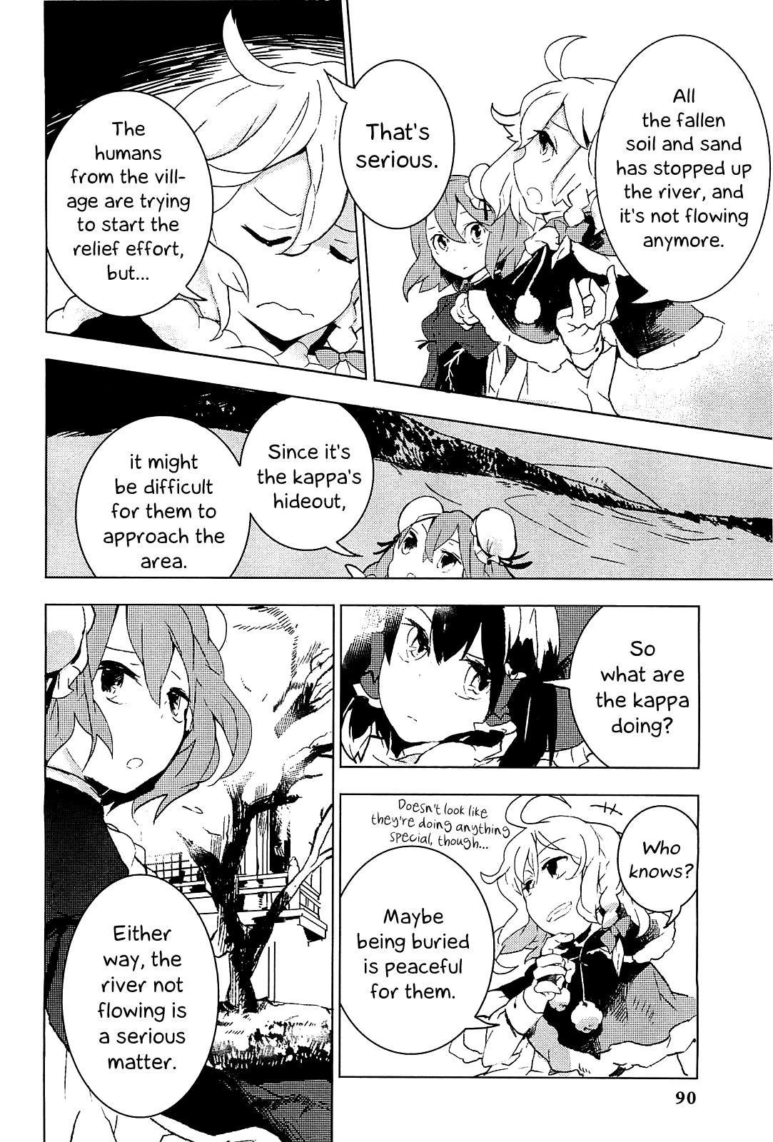 Touhou Ibarakasen - Wild and Horned Hermit Chapter 4 page 4 - Chapter 4: An Artificial Lake of Faith