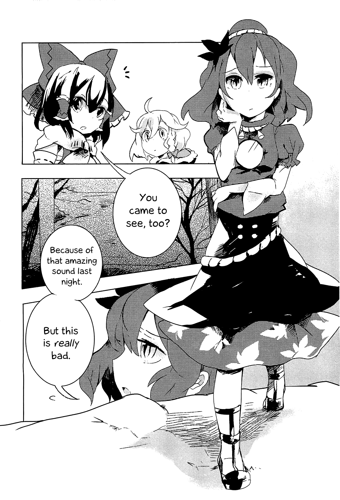 Touhou Ibarakasen - Wild and Horned Hermit Chapter 4 page 6 - Chapter 4: An Artificial Lake of Faith