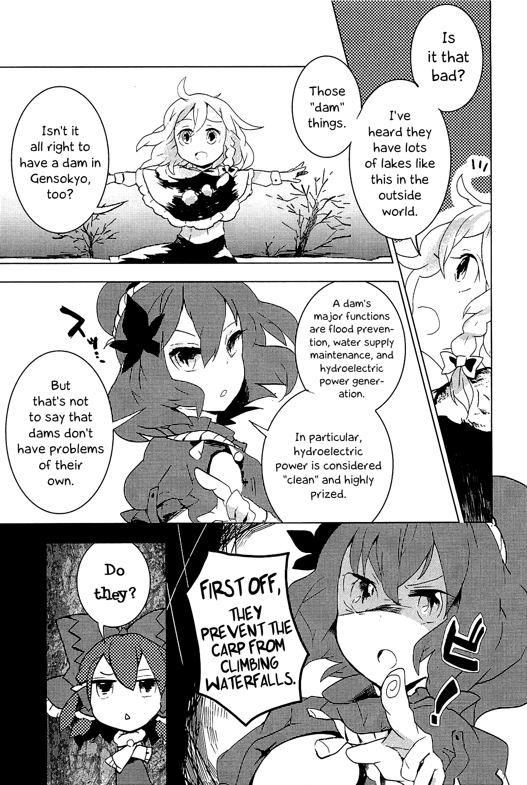 Touhou Ibarakasen - Wild and Horned Hermit Chapter 4 page 7 - Chapter 4: An Artificial Lake of Faith