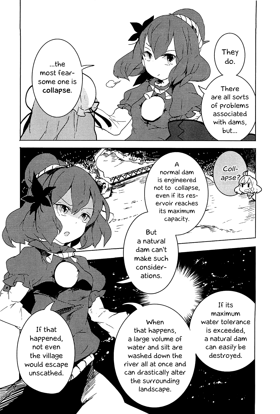 Touhou Ibarakasen - Wild and Horned Hermit Chapter 4 page 8 - Chapter 4: An Artificial Lake of Faith