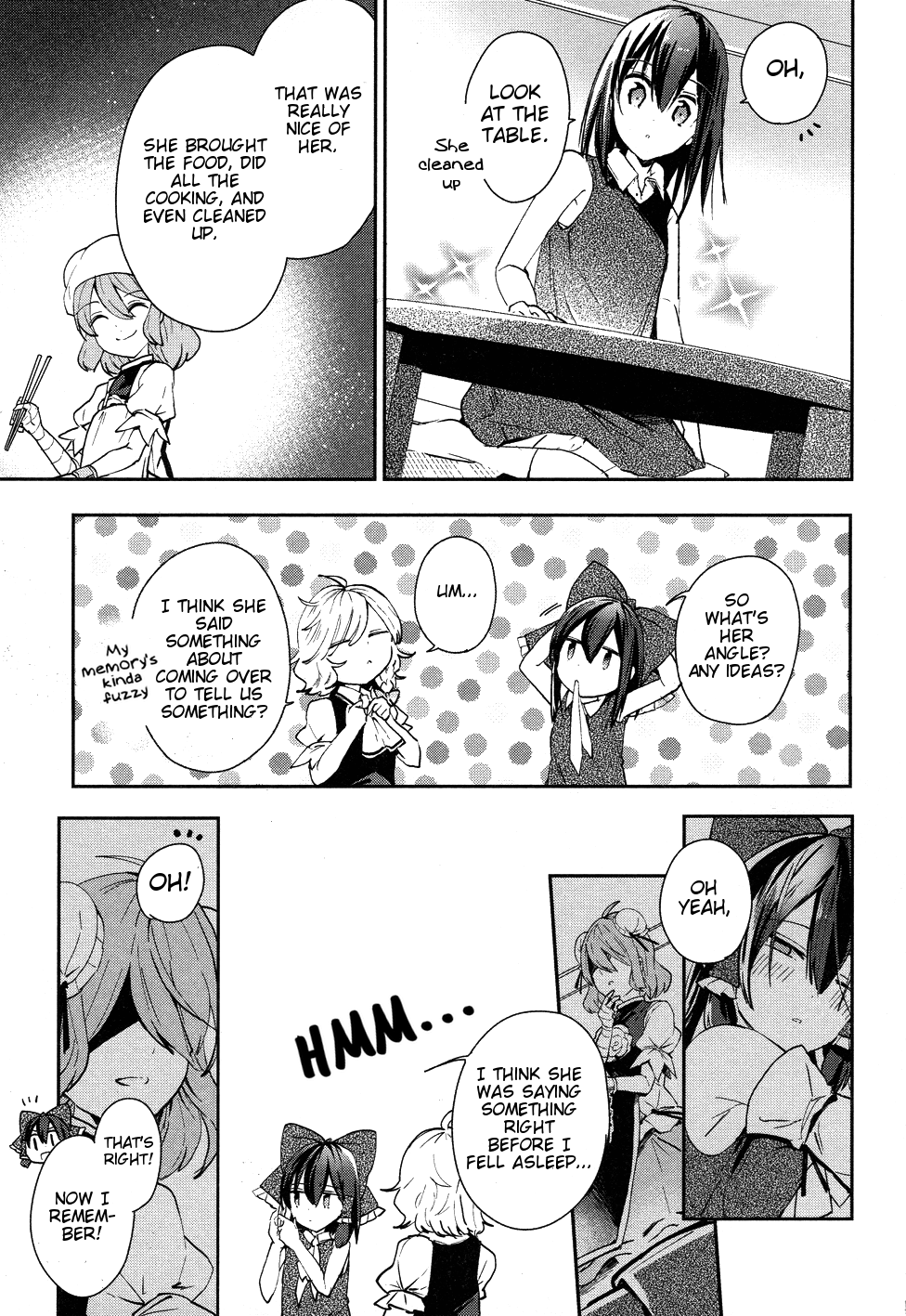 Touhou Ibarakasen - Wild and Horned Hermit Chapter 40 page 15 - Chapter 40: The Strange Weather Gnawing at Gensokyo