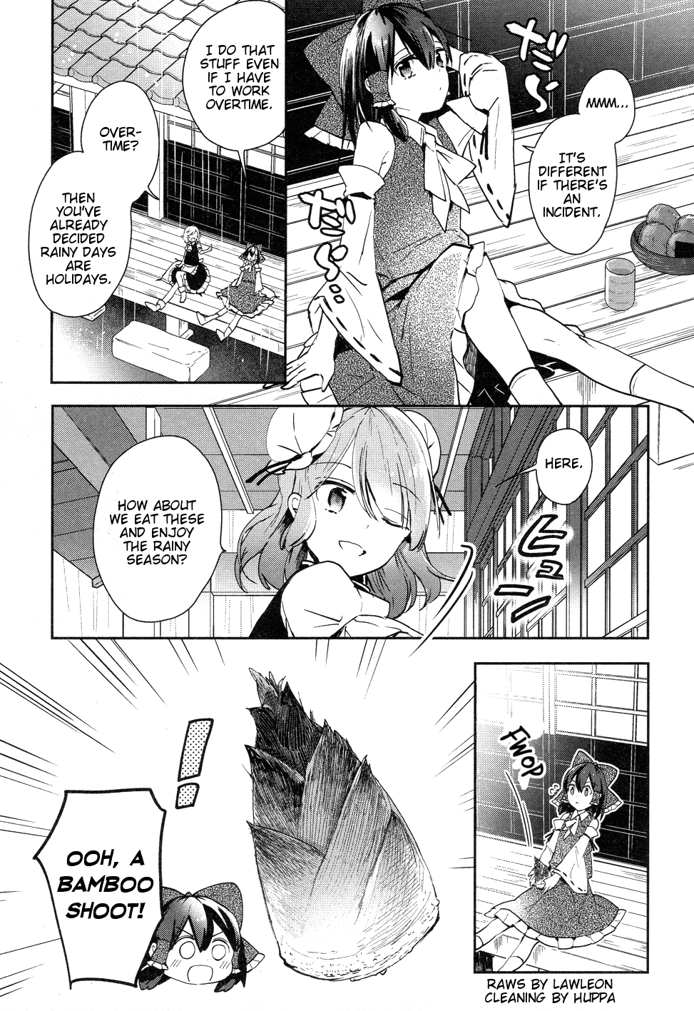 Touhou Ibarakasen - Wild and Horned Hermit Chapter 40 page 3 - Chapter 40: The Strange Weather Gnawing at Gensokyo