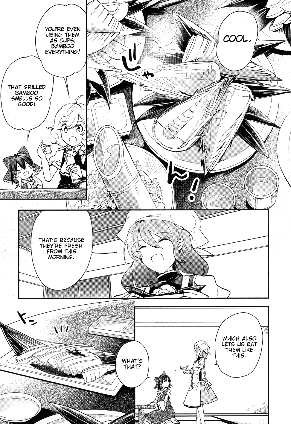 Touhou Ibarakasen - Wild and Horned Hermit Chapter 40 page 5 - Chapter 40: The Strange Weather Gnawing at Gensokyo