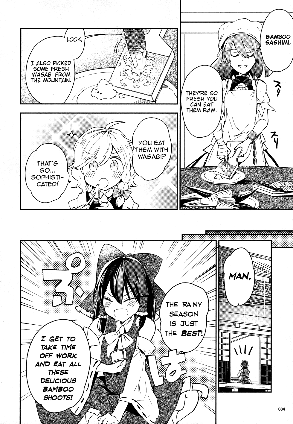 Touhou Ibarakasen - Wild and Horned Hermit Chapter 40 page 6 - Chapter 40: The Strange Weather Gnawing at Gensokyo