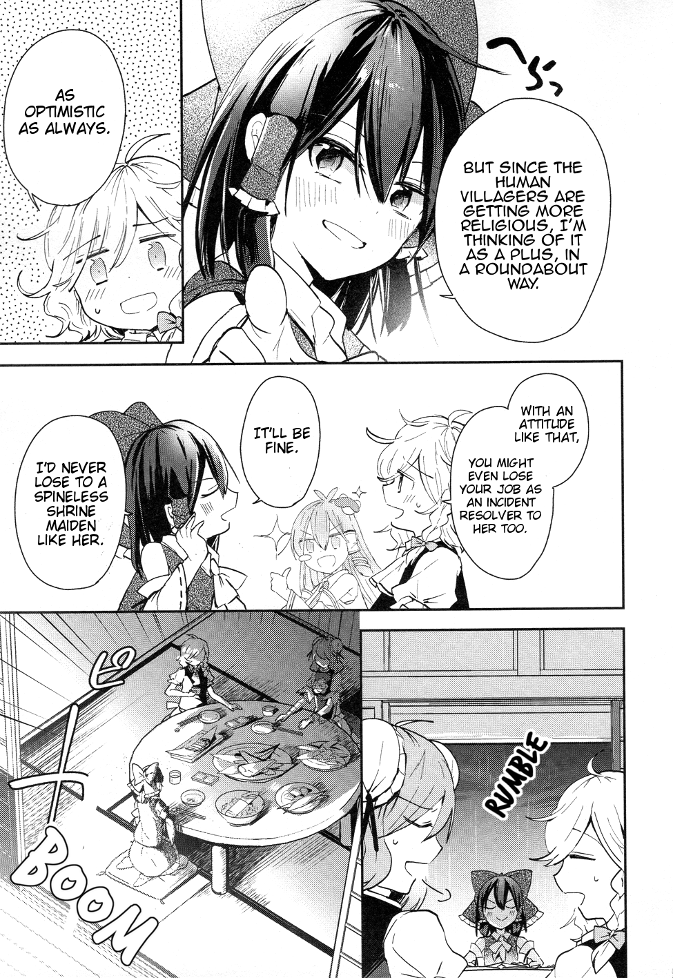 Touhou Ibarakasen - Wild and Horned Hermit Chapter 40 page 9 - Chapter 40: The Strange Weather Gnawing at Gensokyo