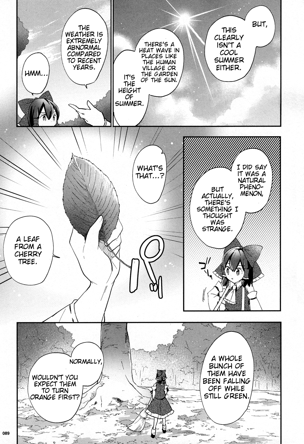 Touhou Ibarakasen - Wild and Horned Hermit Chapter 41 page 12 - Chapter 41: Cool Air From Heaven