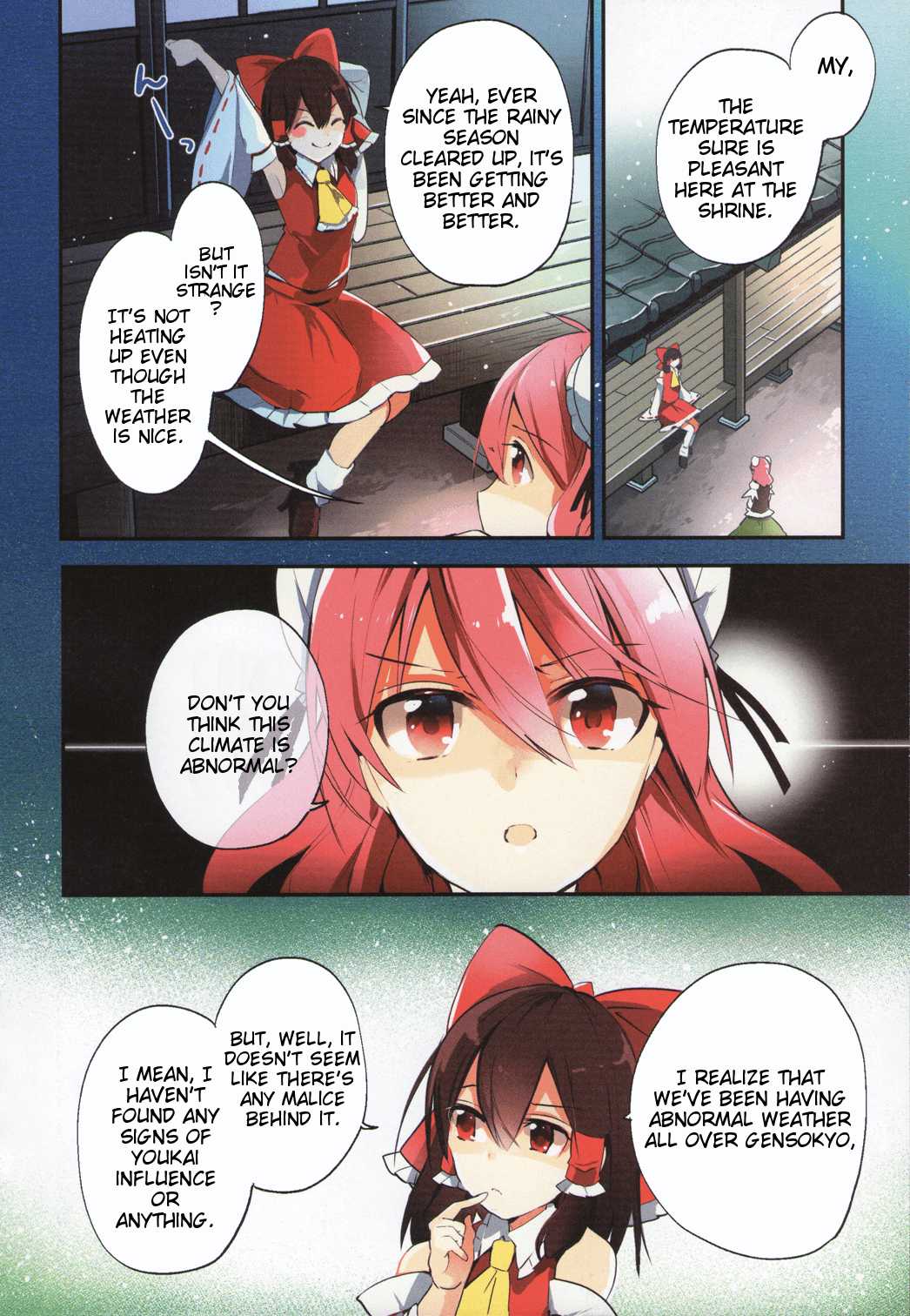 Touhou Ibarakasen - Wild and Horned Hermit Chapter 41 page 3 - Chapter 41: Cool Air From Heaven