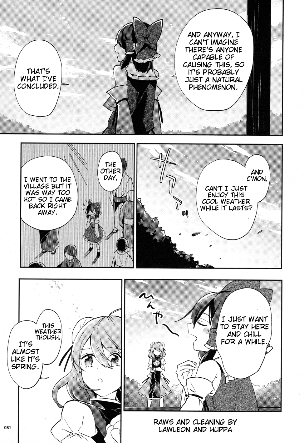 Touhou Ibarakasen - Wild and Horned Hermit Chapter 41 page 4 - Chapter 41: Cool Air From Heaven