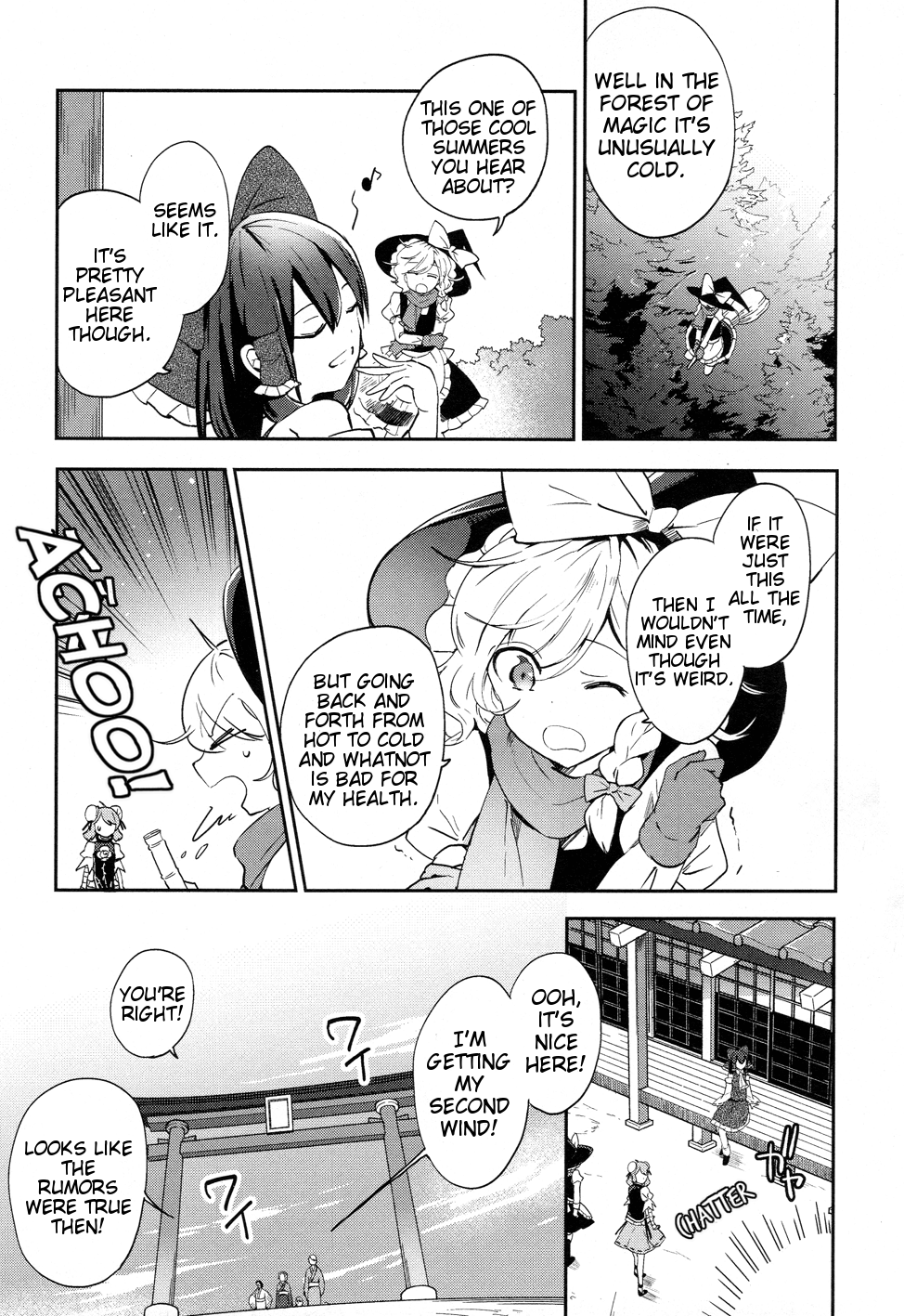 Touhou Ibarakasen - Wild and Horned Hermit Chapter 41 page 6 - Chapter 41: Cool Air From Heaven