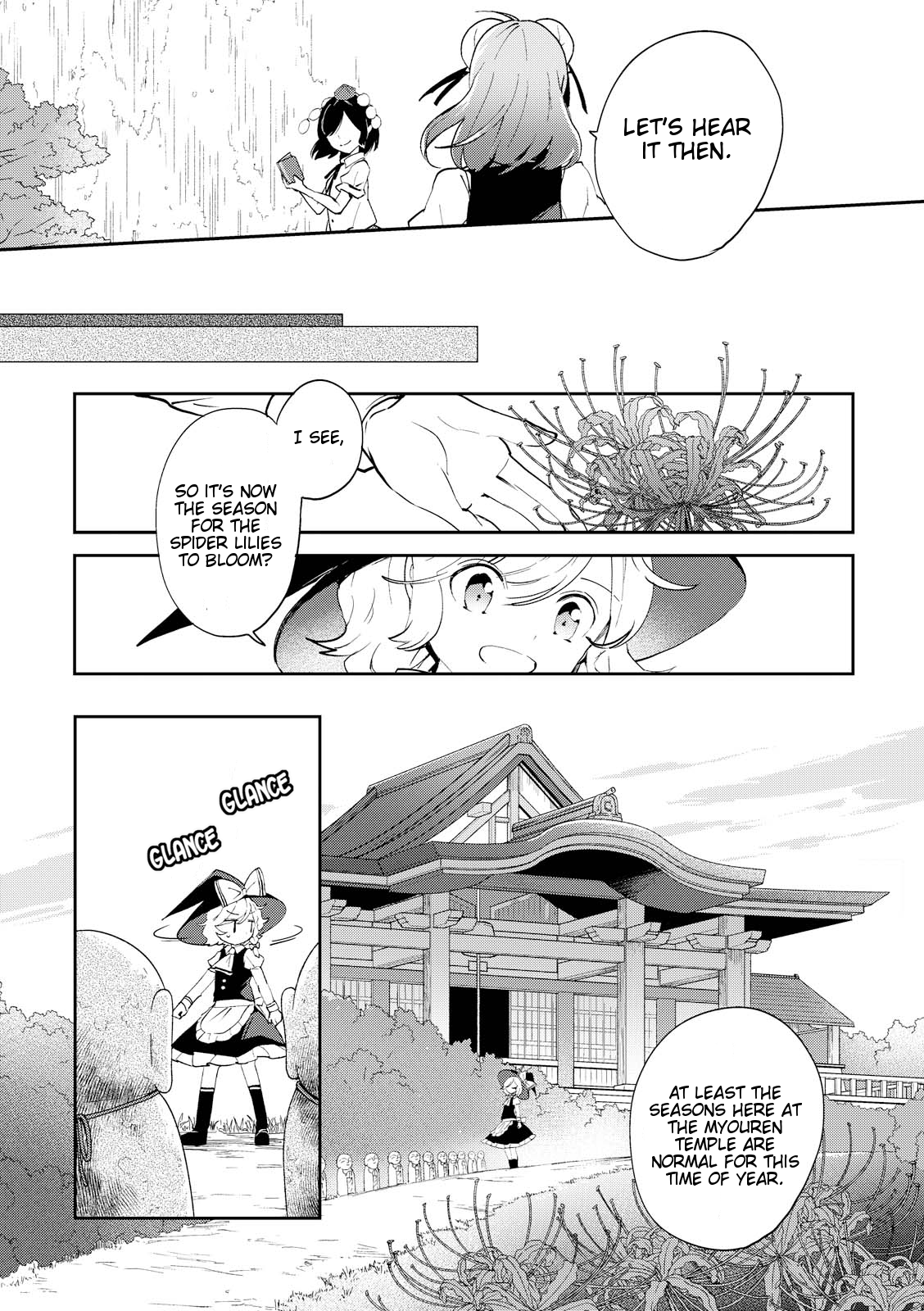 Touhou Ibarakasen - Wild and Horned Hermit Chapter 42 page 11 - Chapter 42: Take Back the Four Seasons