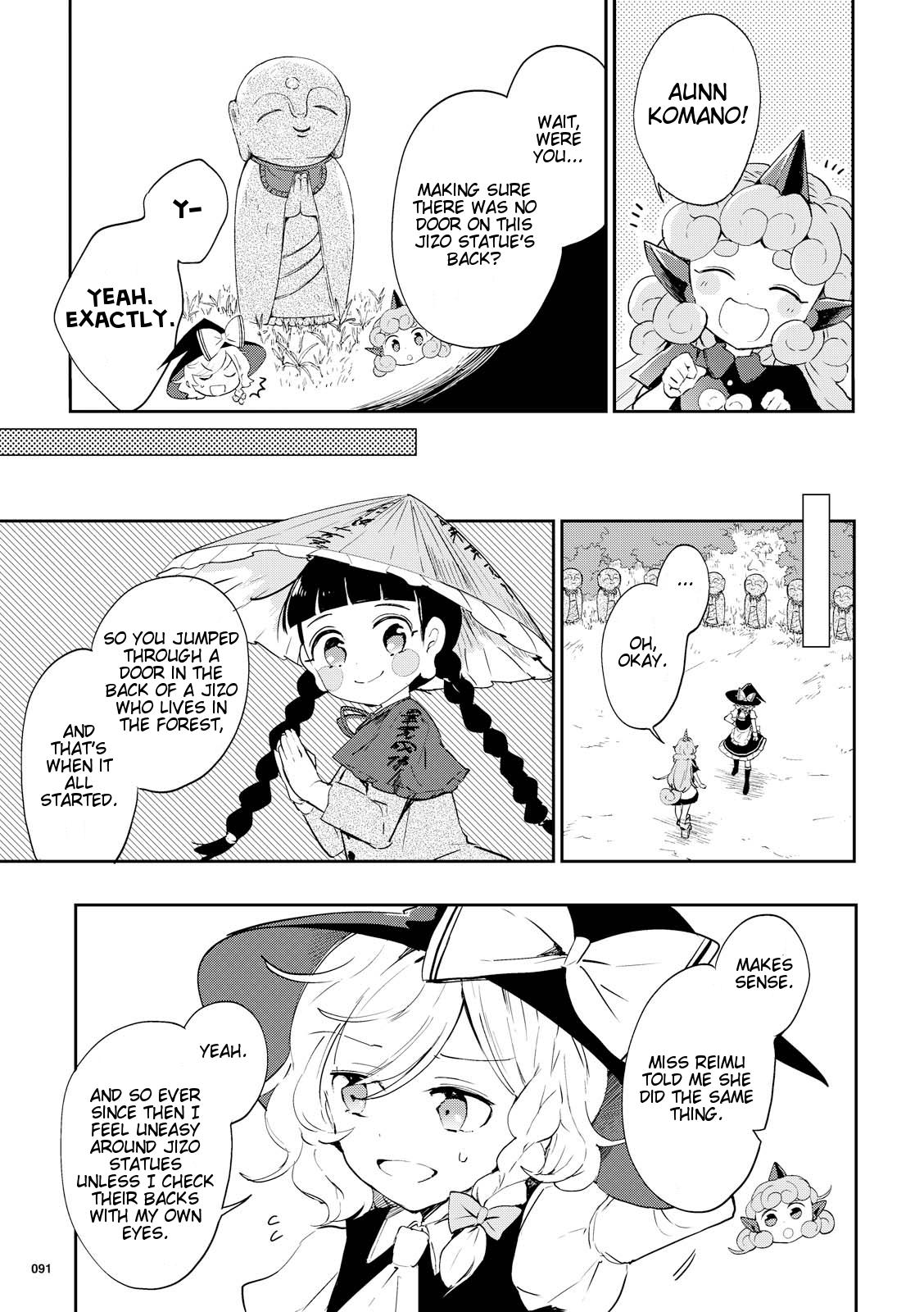 Touhou Ibarakasen - Wild and Horned Hermit Chapter 42 page 13 - Chapter 42: Take Back the Four Seasons