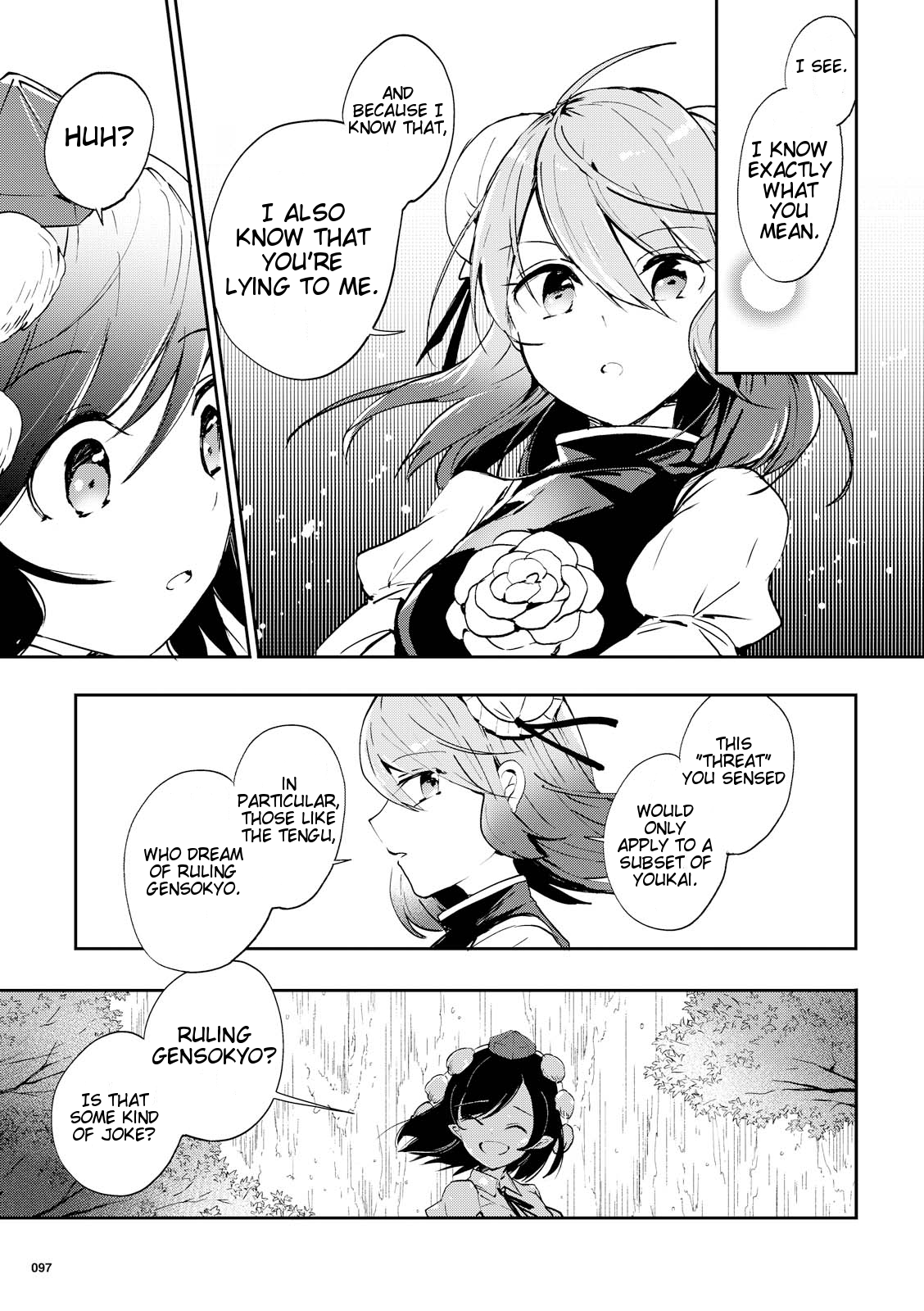 Touhou Ibarakasen - Wild and Horned Hermit Chapter 42 page 19 - Chapter 42: Take Back the Four Seasons