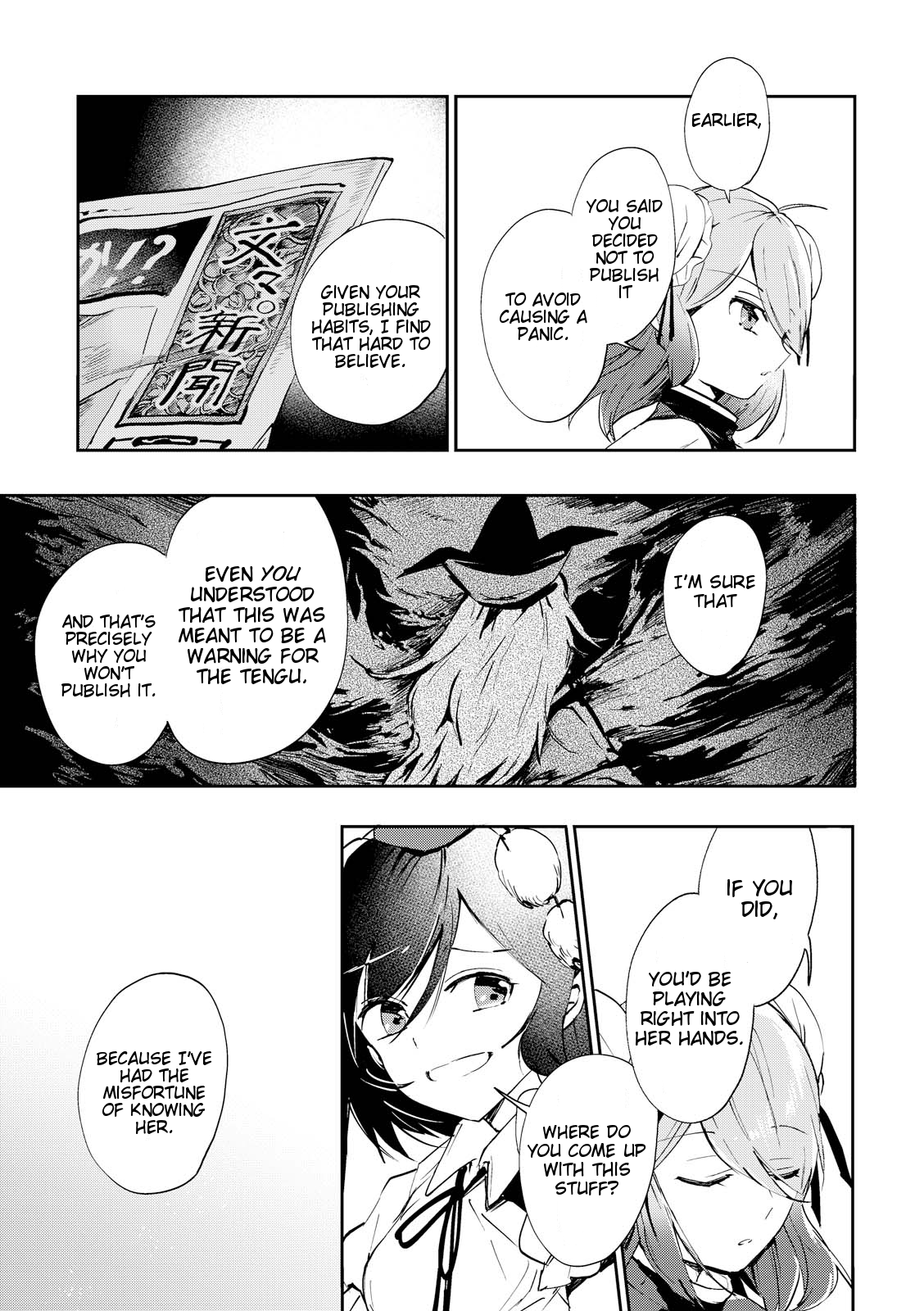 Touhou Ibarakasen - Wild and Horned Hermit Chapter 42 page 21 - Chapter 42: Take Back the Four Seasons