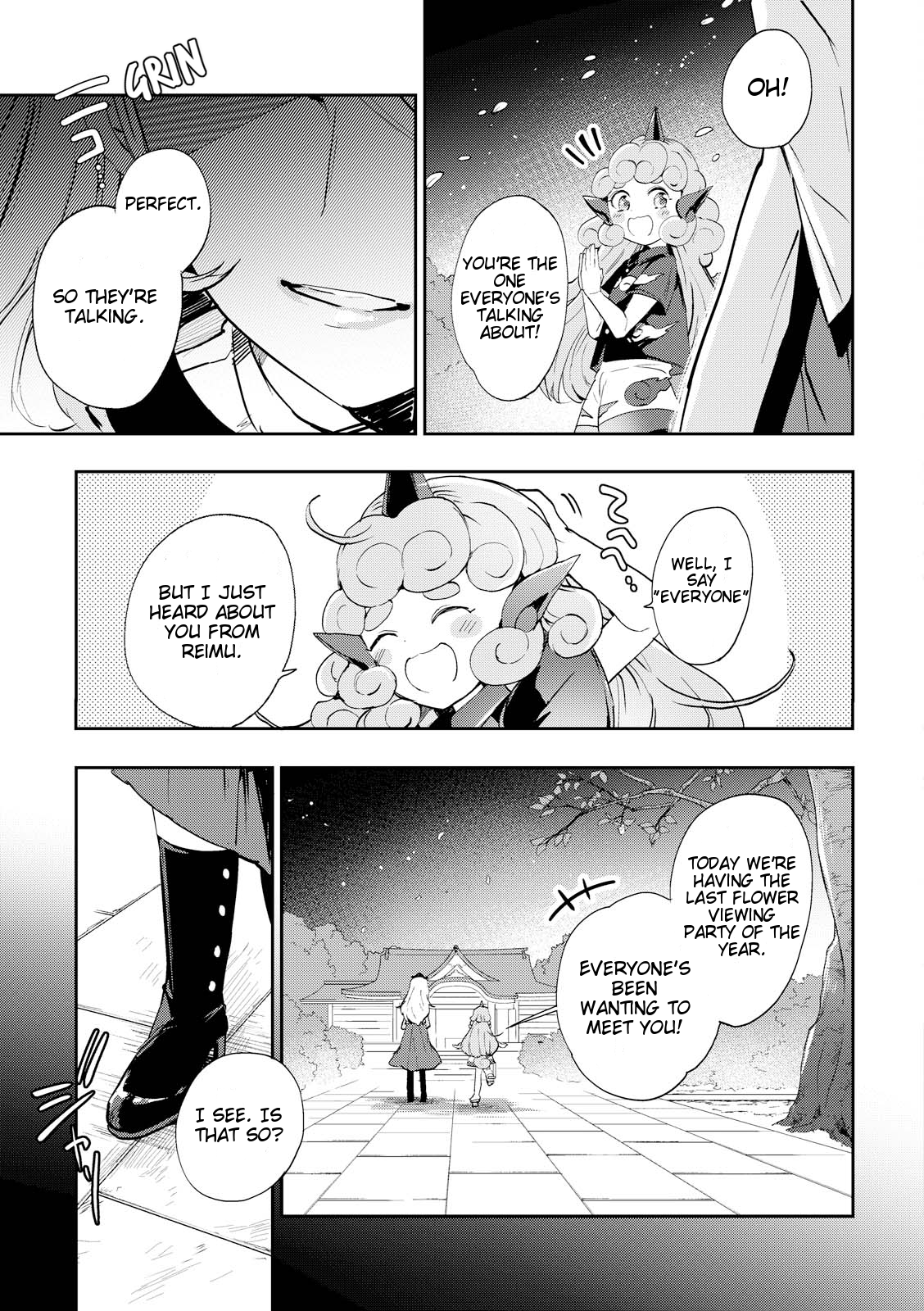 Touhou Ibarakasen - Wild and Horned Hermit Chapter 42 page 23 - Chapter 42: Take Back the Four Seasons