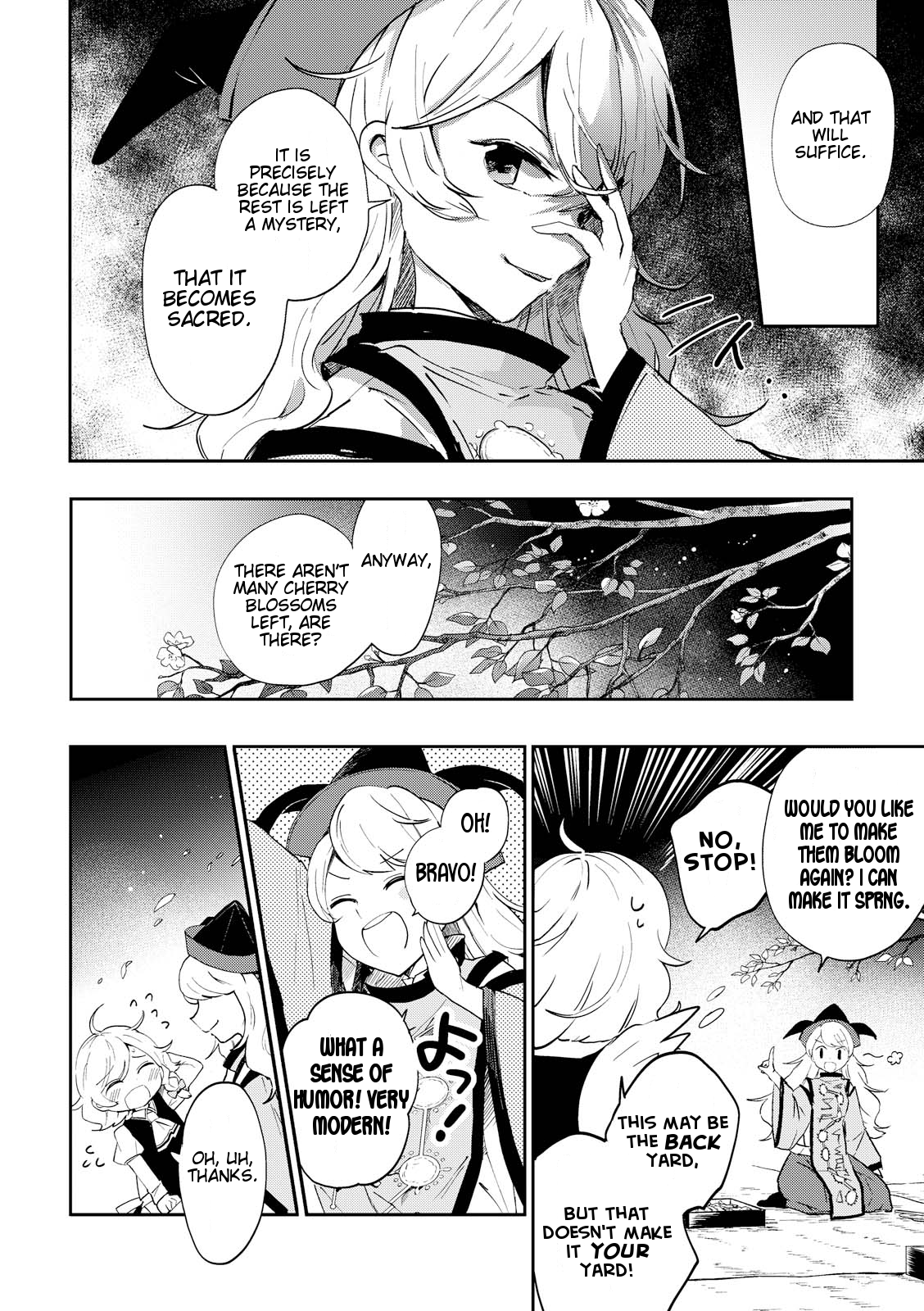 Touhou Ibarakasen - Wild and Horned Hermit Chapter 42 page 26 - Chapter 42: Take Back the Four Seasons