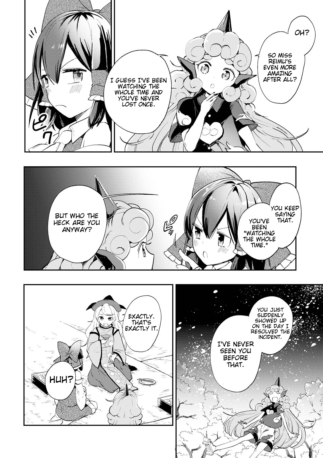 Touhou Ibarakasen - Wild and Horned Hermit Chapter 42 page 28 - Chapter 42: Take Back the Four Seasons