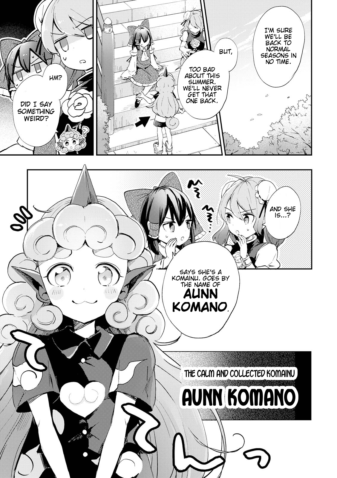 Touhou Ibarakasen - Wild and Horned Hermit Chapter 42 page 3 - Chapter 42: Take Back the Four Seasons