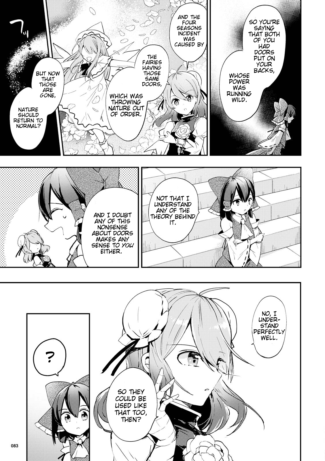 Touhou Ibarakasen - Wild and Horned Hermit Chapter 42 page 5 - Chapter 42: Take Back the Four Seasons
