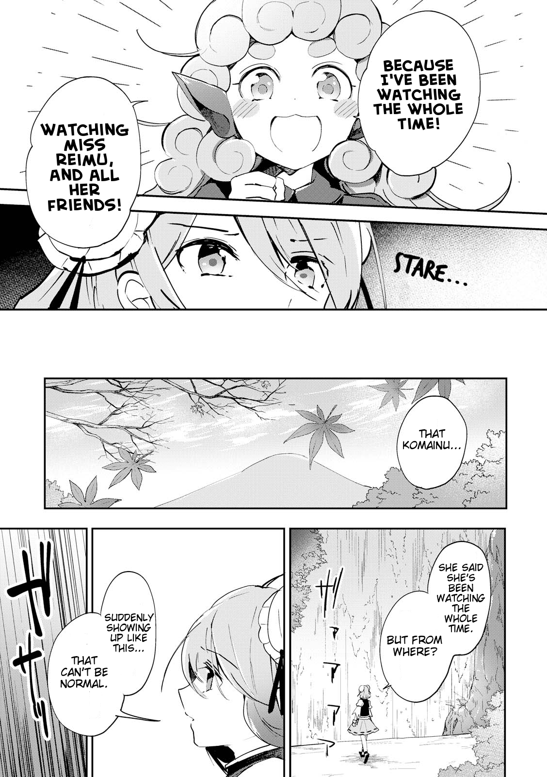 Touhou Ibarakasen - Wild and Horned Hermit Chapter 42 page 7 - Chapter 42: Take Back the Four Seasons