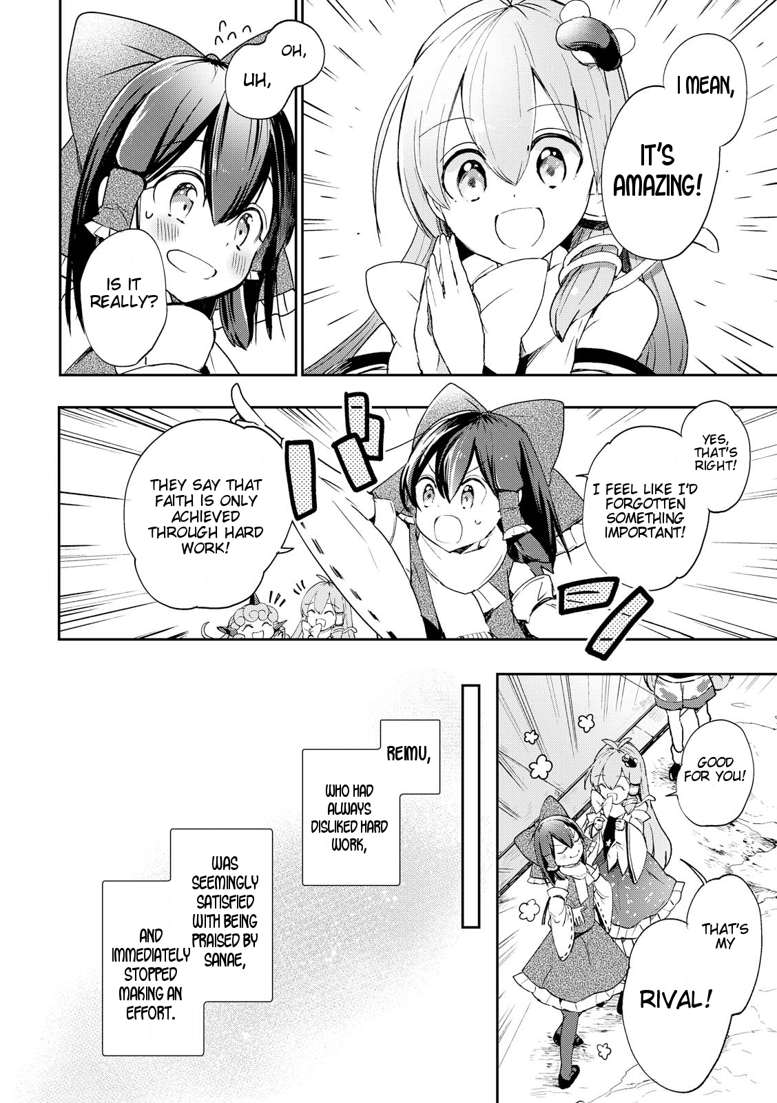 Touhou Ibarakasen - Wild and Horned Hermit Chapter 43 page 28 - Chapter 43: The Hakurei Shrine Cannot Make A Profit