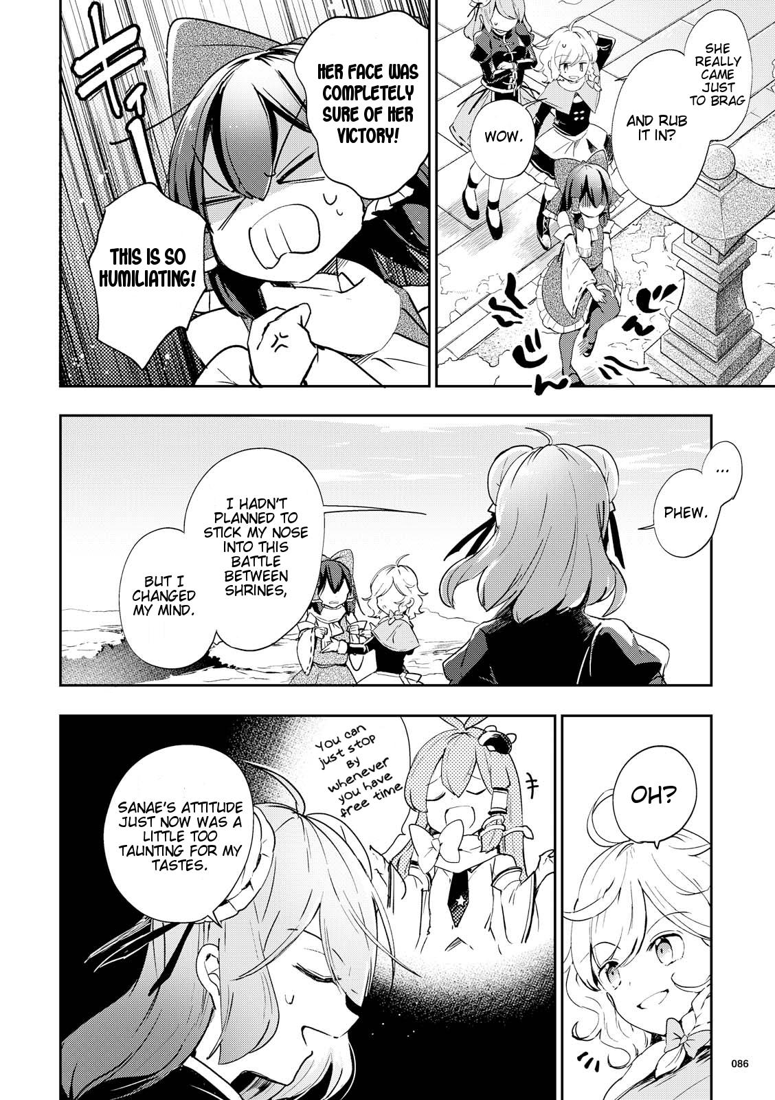 Touhou Ibarakasen - Wild and Horned Hermit Chapter 43 page 8 - Chapter 43: The Hakurei Shrine Cannot Make A Profit
