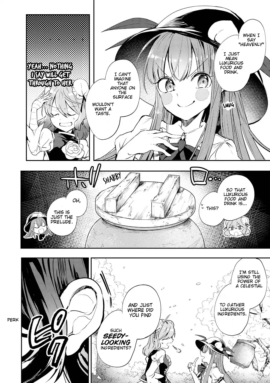 Touhou Ibarakasen - Wild and Horned Hermit Chapter 45 page 10 - Chapter 45: The Worst And The Best Banquet