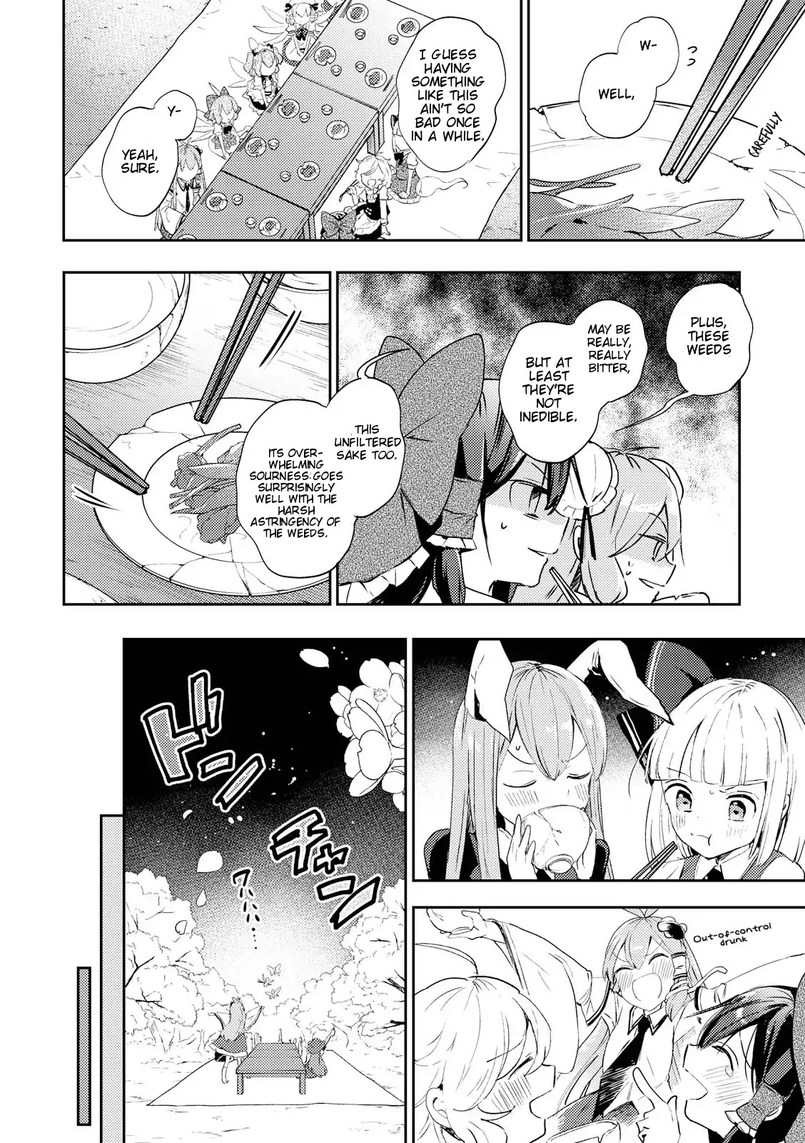 Touhou Ibarakasen - Wild and Horned Hermit Chapter 45 page 18 - Chapter 45: The Worst And The Best Banquet