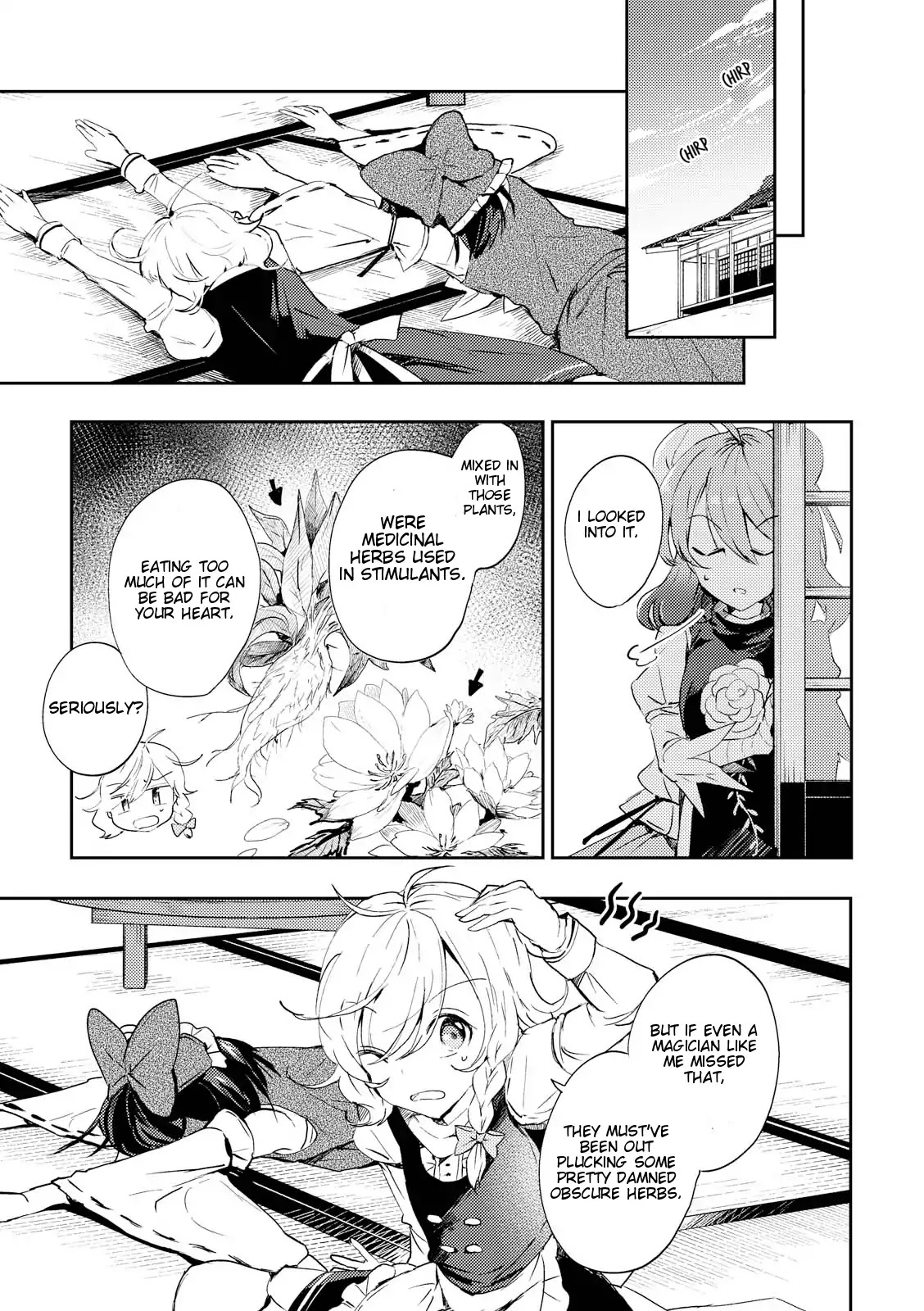 Touhou Ibarakasen - Wild and Horned Hermit Chapter 45 page 19 - Chapter 45: The Worst And The Best Banquet
