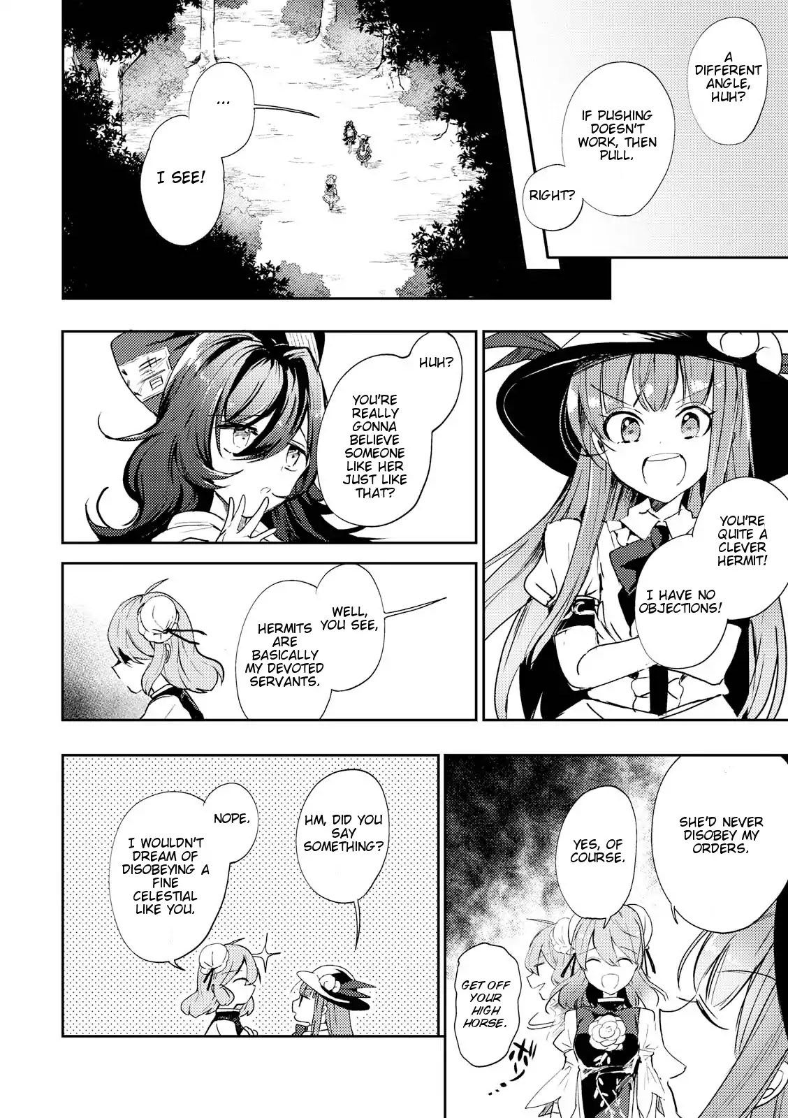 Touhou Ibarakasen - Wild and Horned Hermit Chapter 45 page 24 - Chapter 45: The Worst And The Best Banquet