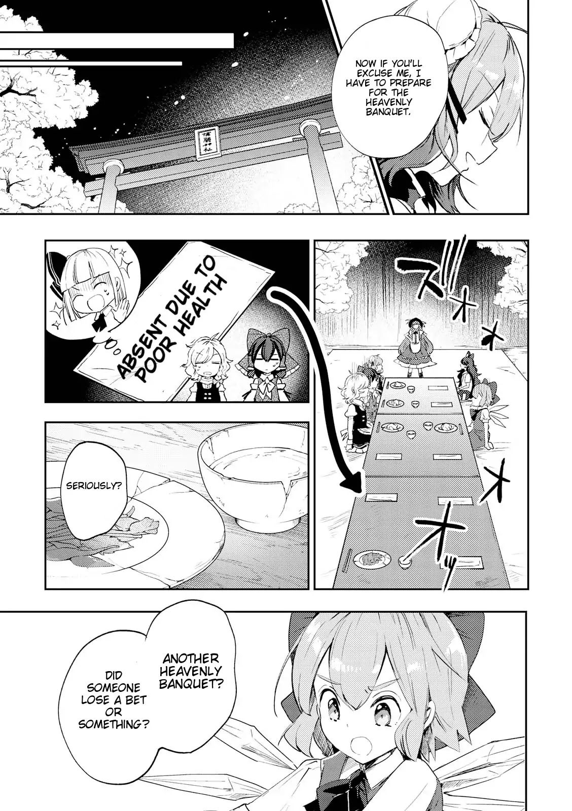 Touhou Ibarakasen - Wild and Horned Hermit Chapter 45 page 25 - Chapter 45: The Worst And The Best Banquet