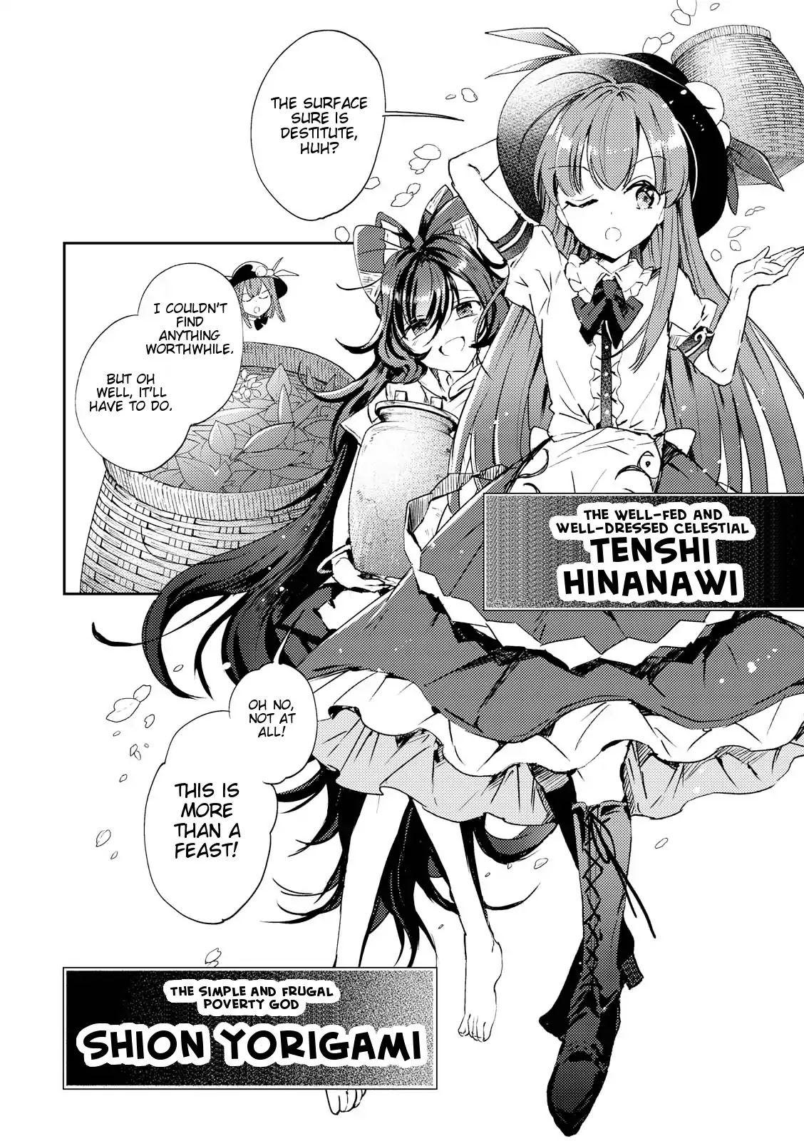 Touhou Ibarakasen - Wild and Horned Hermit Chapter 45 page 6 - Chapter 45: The Worst And The Best Banquet