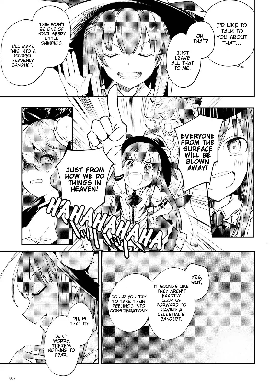 Touhou Ibarakasen - Wild and Horned Hermit Chapter 45 page 9 - Chapter 45: The Worst And The Best Banquet