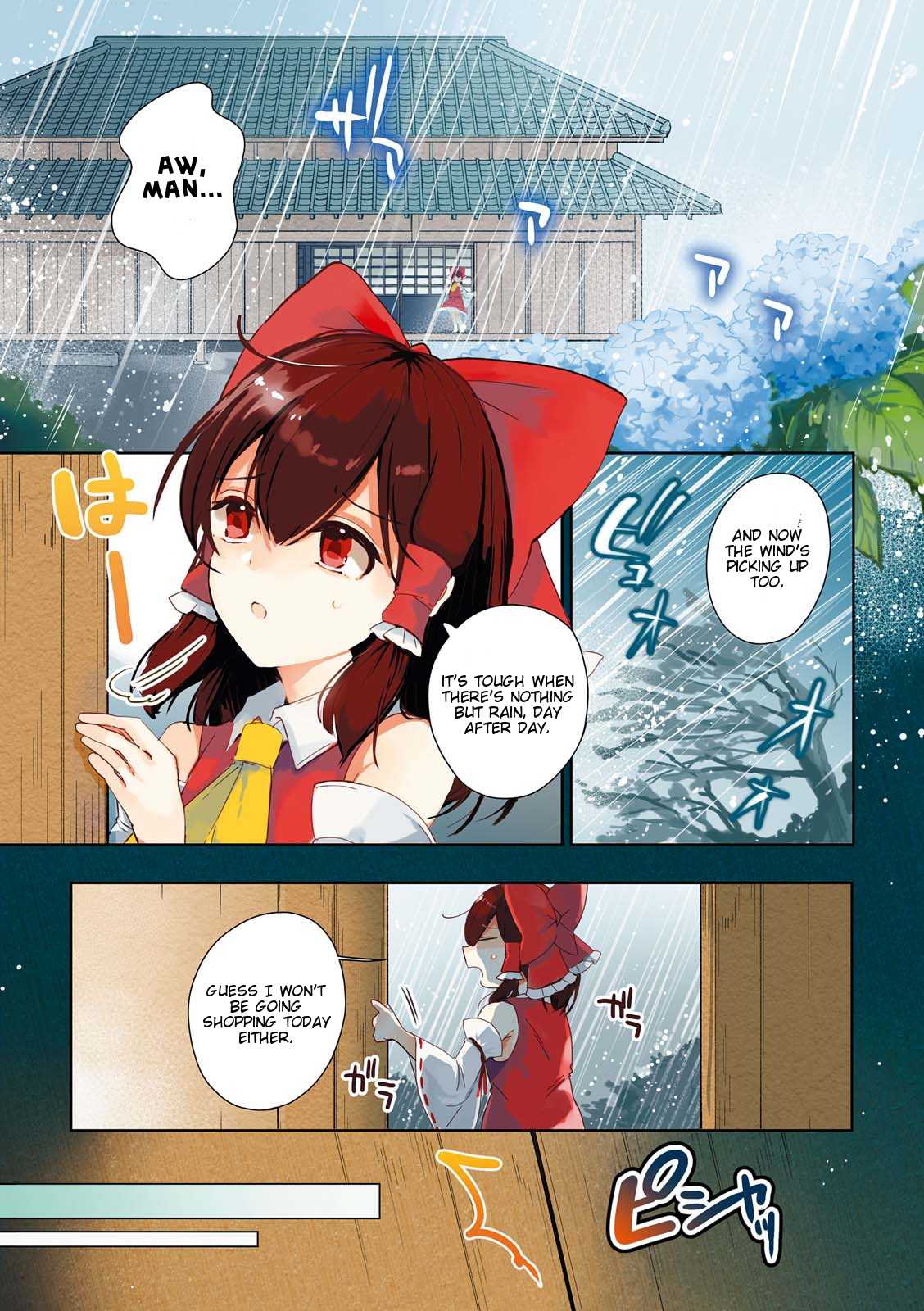 Touhou Ibarakasen - Wild and Horned Hermit Chapter 46 page 1 - Chapter 46: Wandering Wraiths and the Transcendence of Death