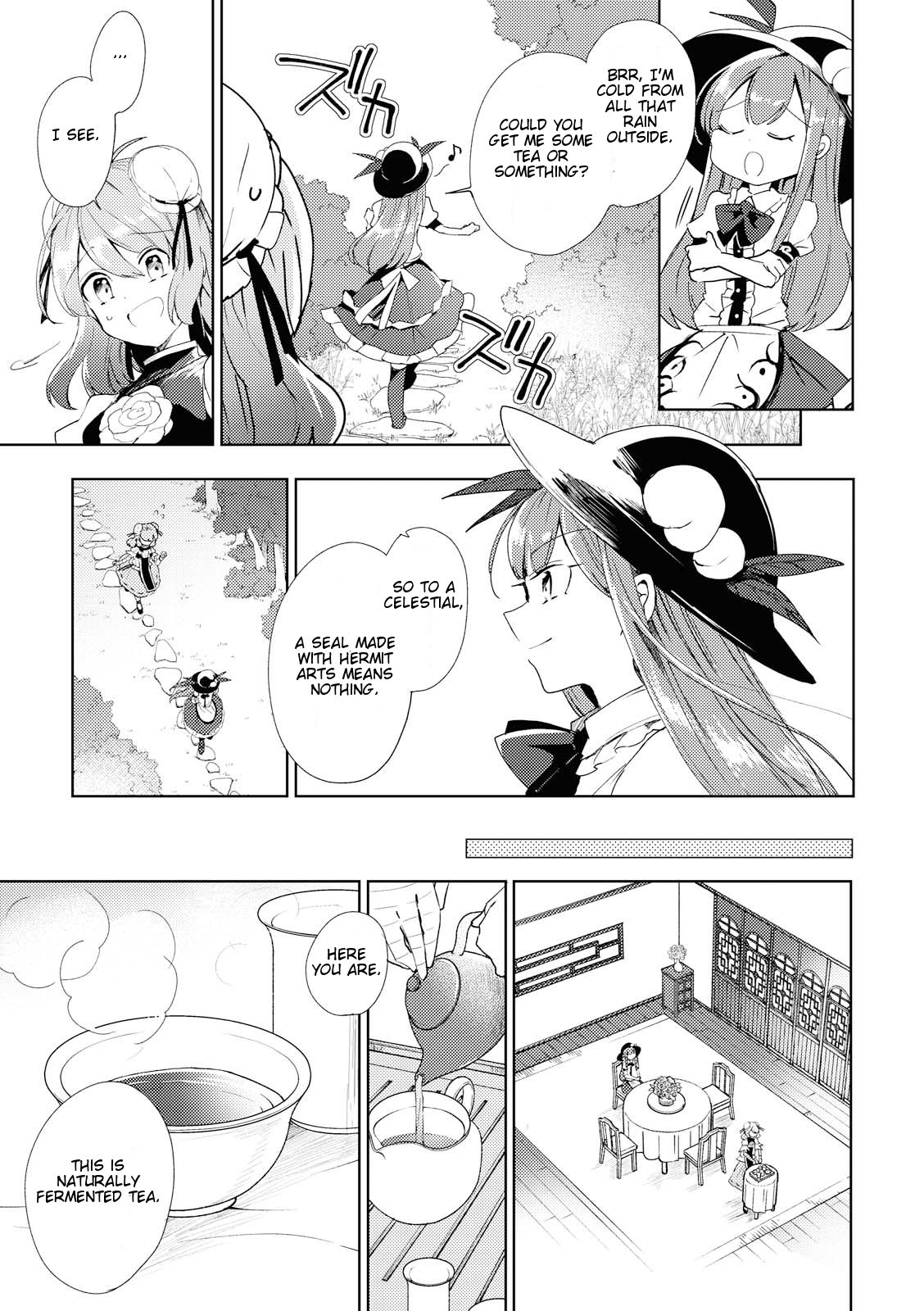 Touhou Ibarakasen - Wild and Horned Hermit Chapter 46 page 11 - Chapter 46: Wandering Wraiths and the Transcendence of Death