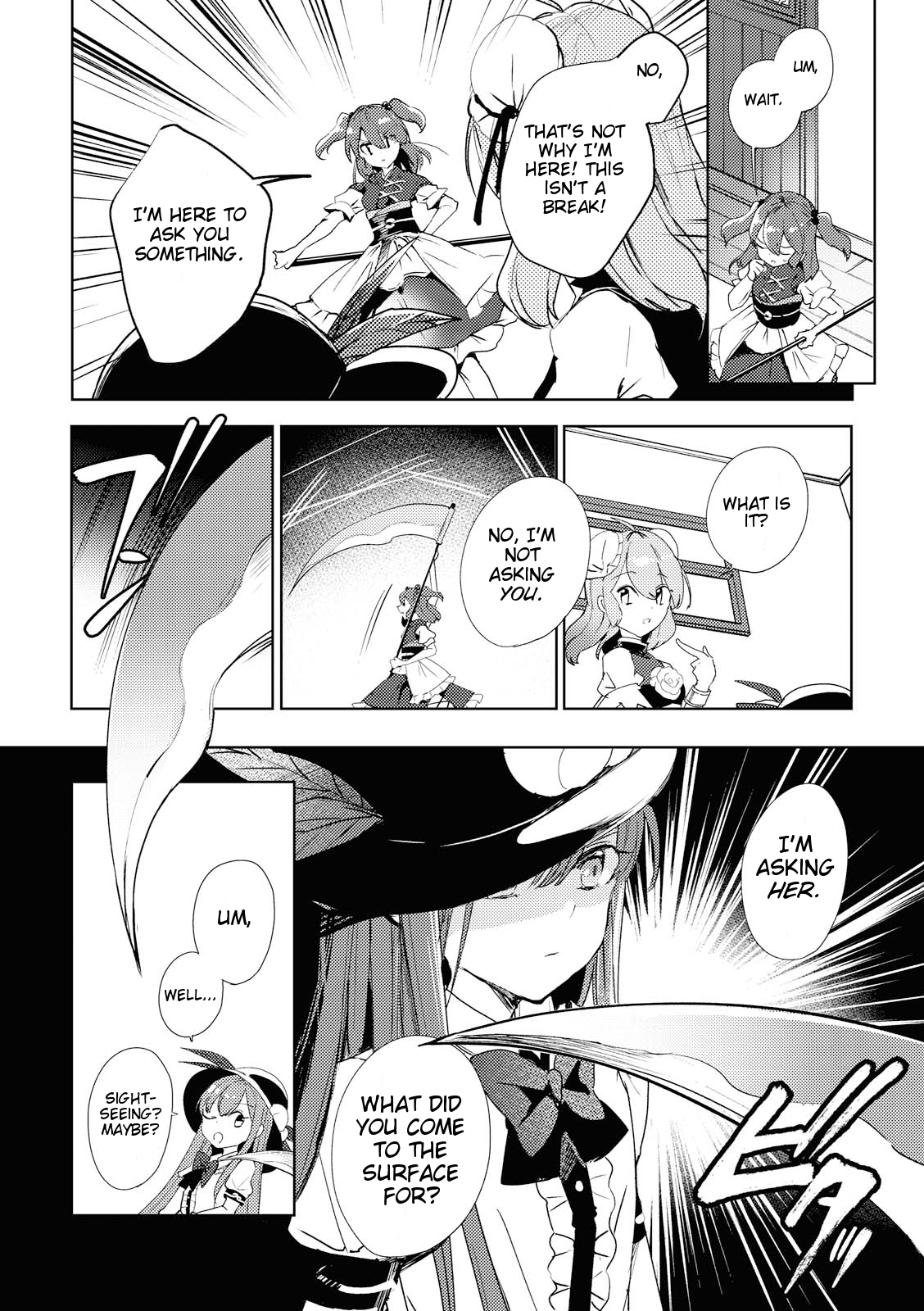 Touhou Ibarakasen - Wild and Horned Hermit Chapter 46 page 24 - Chapter 46: Wandering Wraiths and the Transcendence of Death